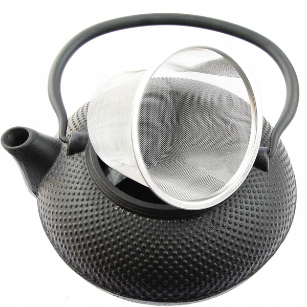 ZAPARZACZ CZAJNIK 1,5 L ŻELIWNY ZESTAW PODGRZEWACZ