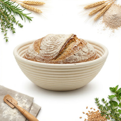 KOSZYK RATAN DO WYRASTANIA IDEALNEGO CHLEBA 20,5 CM