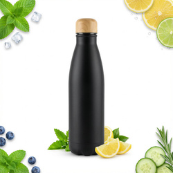 BIDON TERMICZNY BUTELKA TERMOS NA WODĘ KAWĘ METAL