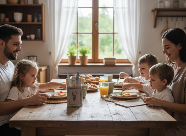 ETUI NA SZTUĆCE KIESZONKA DEKORACYJNA FILCOWA ZESTAW 2 SZT BEŻOWE 23X10 cm
