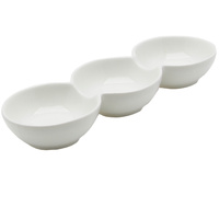 MISECZKI 3 POJEMNIKI PORCELANOWE DO DIPÓW SOSÓW