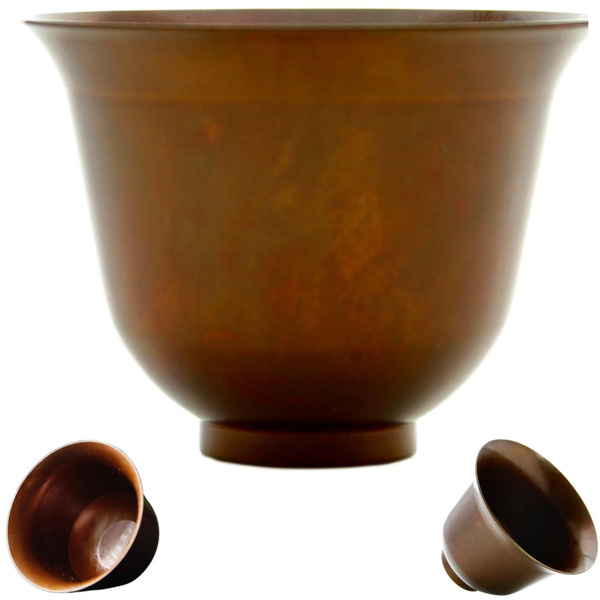 CZARKA MIEDZIANA FILIŻANKA DO HERBATY WYKONANA Z MIEDZI 90 ml