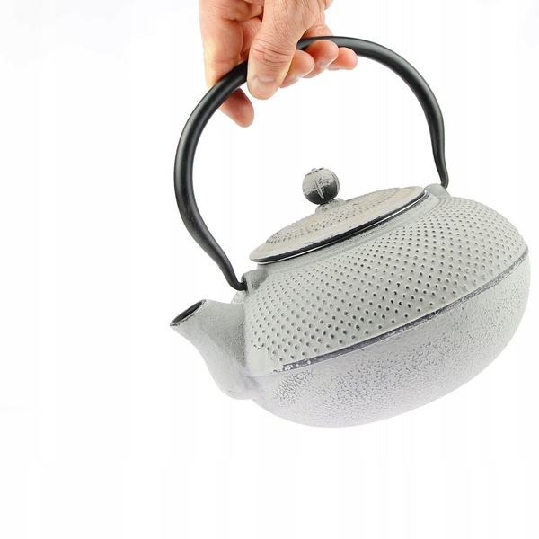 ZAPARZACZ ŻELIWNY ZESTAW CZAJNIK 1,5 L PODGRZEWACZ