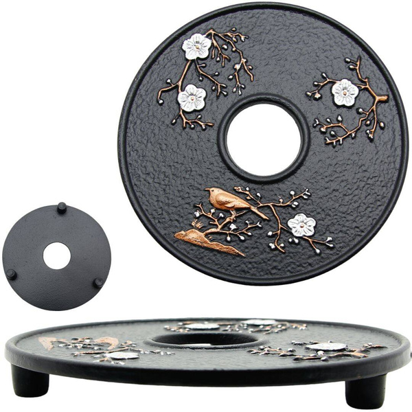 PODSTAWKA ŻELIWNA PODKŁADKA OCHRONNA ø13,3 cm POD GORĄCY CZAJNIK GARNEK