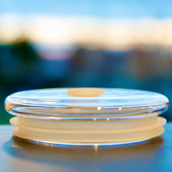 KUBEK BUTELKA SZKLANA BIDON ZE SŁOMKĄ 600ml SZKLANKA