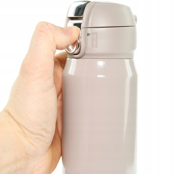 KUBEK TERMICZNY TERMOS PODRÓŻNY 400ml STALOWY