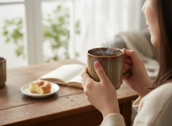 KUBEK CERAMIKA 350ML ELEGANCKI I FUNKCJONALNY BROWN BISTRO MUG