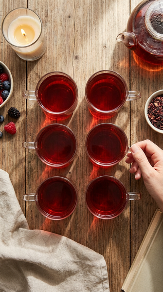 SZKLANKI 6 SZTUK BOROSILIKATOWE 330 ML PRZEZROCZYSTE DO KAWY I HERBATY