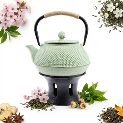 CZAJNIK ŻELIWNY 0,8L IMBRZK ZAPARZACZ PODGRZEWACZ