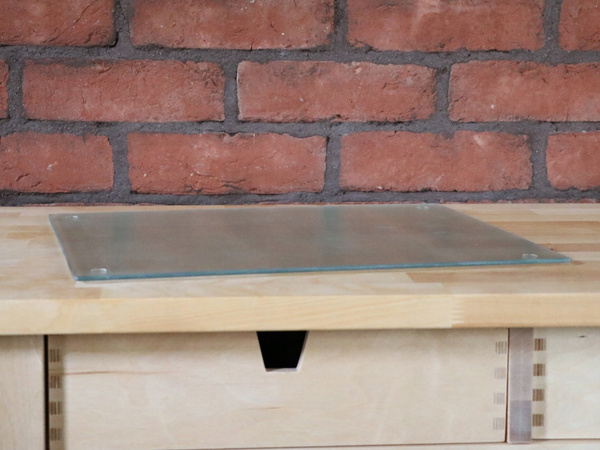 DESKA kuchenna SZKLANA 40x30cm duża przezroczysta