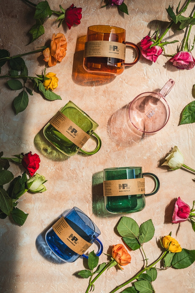 ŻAROODPORNY KUBEK kolorowa SZKLANKA BUTELKOWA ZIELEŃ 300ml DO ZMYWARKI