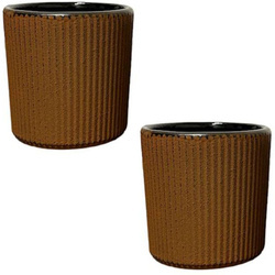 CZARKI ŻELIWNE FILIŻANKI 2 SZT ZESTAW ŻELIWNY DO HERBATY I ZIÓŁ 100ml