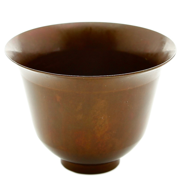 CZARKA MIEDZIANA FILIŻANKA DO HERBATY WYKONANA Z MIEDZI 90 ml