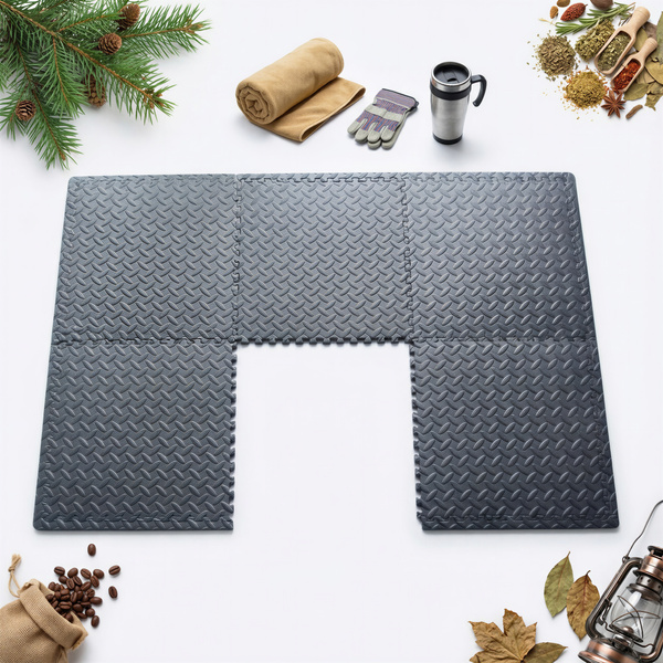 UNIWERSALNA MATA DO SAMOCHODU CAMPINGU 120x80 CM