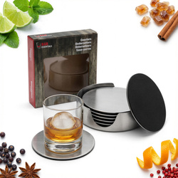 PODSTAWKA POD KUBEK x6 SZKLANKĘ PODKŁADKA +STOJAK