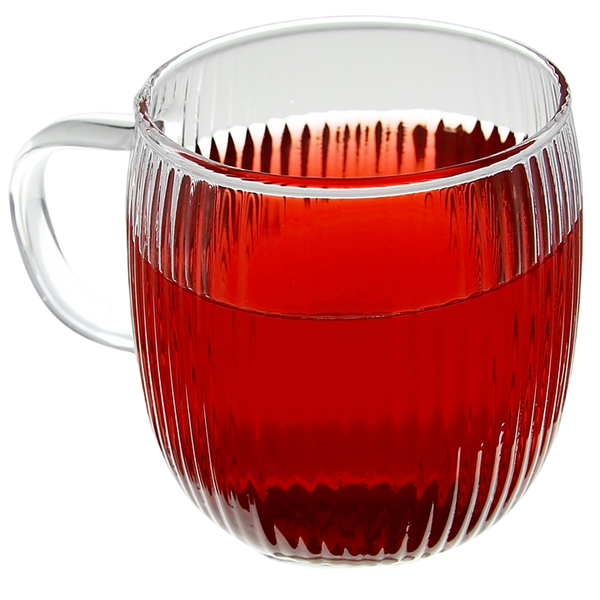 SZKLANKA KUBEK SZKLANY DO KAWY I HERBATY 333 ml 8,9 cm PRZEZROCZYSTY