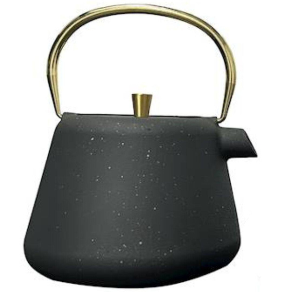 CZAJNIK IMBRYK ŻELIWNY 1L ZAPARZACZ SITKO STAL DO HERBATY +4 CZARKI ŻELIWNE