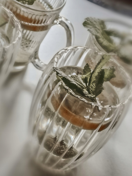 SZKLANKA termiczna wzór FLOWER 300 ml bez ucha 2 sztuki PODWÓJNE ŚCIANKI