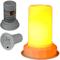 HOLLOWEEN LAMPKA DO DYNI ŚWIECZKA LED WKŁAD EFRKT ŻYWEGO OGNIA