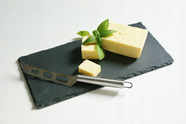 KAMIENNA PODSTAWKA ŁUPEK DO SERWOWANIA DAŃ 17X34CM