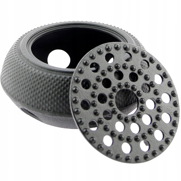 ZAPARZACZ CZAJNIK ŻELIWNY 0,8L ZESTAW PODGRZEWACZ