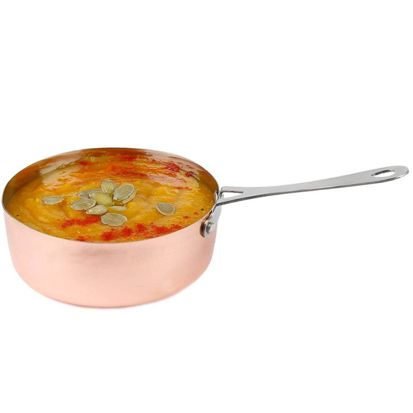 GARNUSZEK MINI GARNEK DO SERWOWANIA SMAŹENIA JEDZENIA 0.4L MAŁA PATELNIA