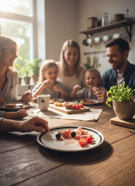 TALERZ OBIADOWY DUŻY Ø26,5CM PŁASKI CERAMIKA PATERA DO SERWOWANIA DAŃ