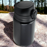 TERMOS KUBEK TERMICZNY PODRÓŻNY STALOWY 300ml BUTELKA DO WODY CIEPŁEJ MLEKA