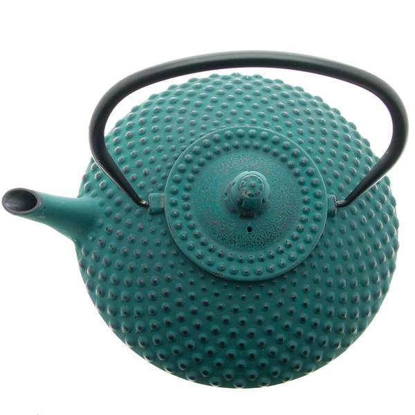 IMBRYK ZAPARZACZ ŻELIWNY Z SITKIEM DO ZIÓŁ HERBATY CZAJNIK 1.25 L ŻELIWO