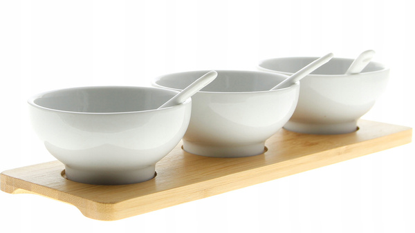 SOSJERKI POJEMNIKI DO SOSU DIPÓW 3 szt ZESTAW