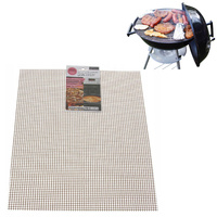 MATA DO GRILLOWANIA PIECZENIA TEFLONOWA NA GRILLA SIATKA WIELORAZOWA 42x36