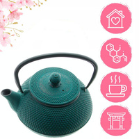 IMBRYK ZAPARZACZ ŻELIWNY Z SITKIEM DO ZIÓŁ HERBATY CZAJNIk 0.8 L ŻELIWO