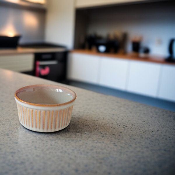 MISECZKA CREME BRULLE FOREMKA DO MUFFINEK DESERÓW DO ZAPIEKANIA CERAMICZNA