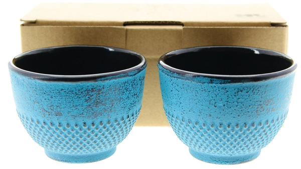 ŻELIWNE CZARKI FILIŻANKI DO HERBATY NIEPOWTARZALNE