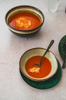 SERWIS OBIADOWY CERAMICZNY 18 ELEMENTÓW DLA 6 OSÓB GREEN GREY OMBRES