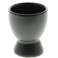 KIELISZEK DO JAJKA PODSTAWKA DO JAJA CZARNY