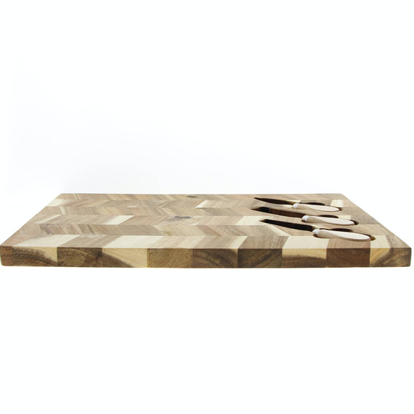 DESKA DREWNIANA TALERZ AKACJA DO SERWOWANIA SERA DAŃ PRZEKĄSEK DO KROJENIA