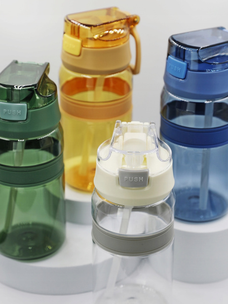 BIDON butelka na wodę TRITAN krystaliczny BPA FREE 600ml MIX