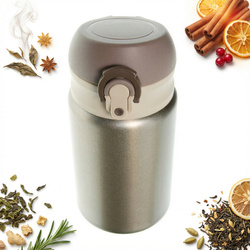 KUBEK TERMICZNY PODRÓŻNY TERMOS STALOWY 300ml