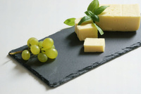 KAMIENNA PODSTAWKA ŁUPEK DO SERWOWANIA DAŃ 17X34CM