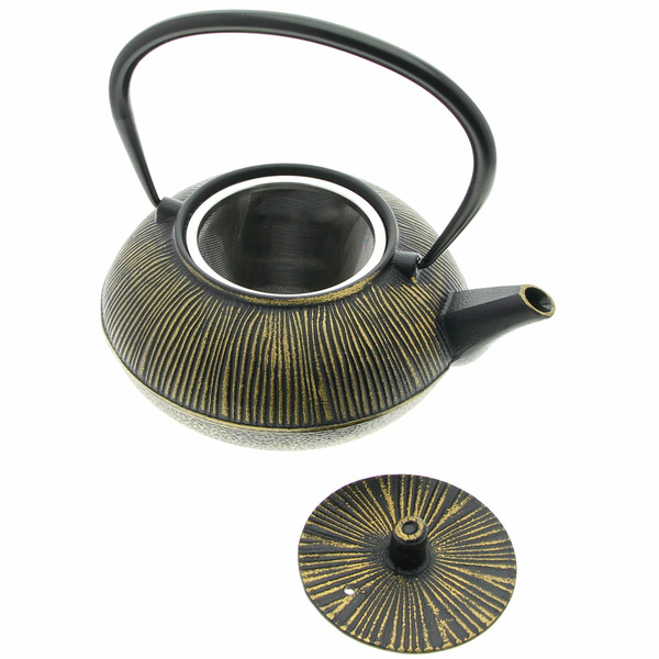 CZAJNIK ŻELIWNY ZAPARZACZ DO HERBATY I ZIÓŁ IMBRYK