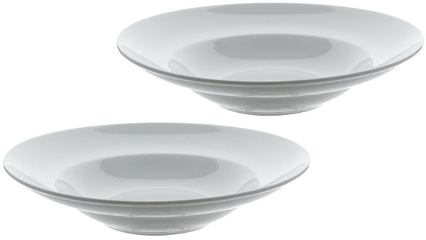 TALERZE DO MAKARONU x2 TALERZ GŁĘBOKIE DUŻE 27.5cm