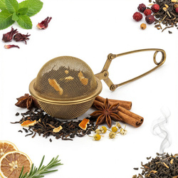 ZAPARZACZ SITKO STALOWE DO PARZENIA HERBATY ZIÓŁ SITKO DO SUSZONYCH OWOCÓW