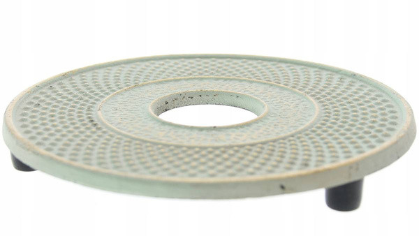 CZAJNIK 1,5L ŻELIWNY 4x CZARKI PODKŁADKA ZESTAW