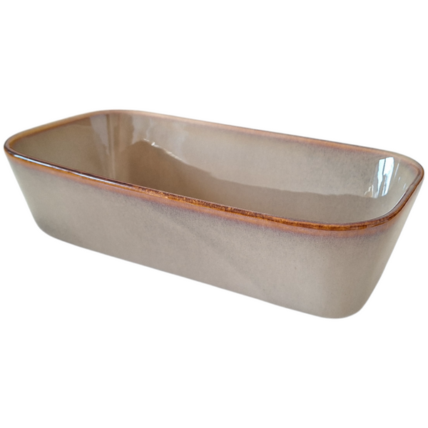 FORMA DO PIECZENIA CHLEBA NACZYNIE ŻAROODPORNE CERAMICZNE 26 cm ZAPIEKANIA