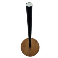 UCHWYT NA PAPIER TOALETOWY STOJĄCY DO WC 51 cm STOJAK METALOWY BAMBUOSOWY