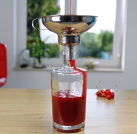 LEJEK KUCHENNY STALOWY DO SŁOIKÓW BUTELEK + SITKO