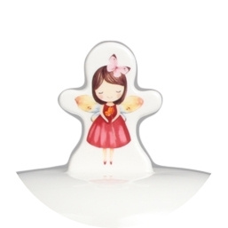 CERAMICZNY SŁOIK 750 ML DO PRZECHOWYWANIA PANI KWIATEK POKRYWKA