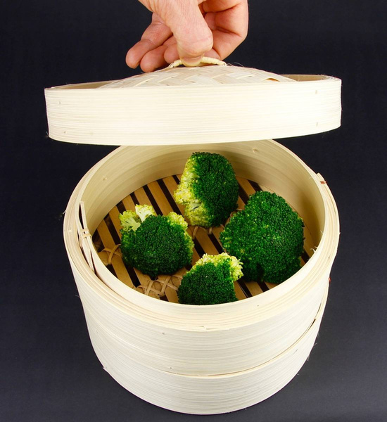 GOTOWANIE NA PARZE BAMBUSOWY WKŁAD RĘCZNA ROBOTA.