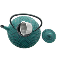 IMBRYK ZAPARZACZ ŻELIWNY Z SITKIEM DO ZIÓŁ HERBATY CZAJNIK 1.25 L ŻELIWO